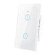 thumbnail image 1 of Interruptor de Luz Pared Inteligente Wifi 2 Vías Blanco, 1 of 3