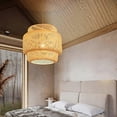 thumbnail image 5 of Pendant Light Ceiling Retro Cafe Lights Loft Japanese Style Hand Weaved Bamboo Woven Lampshade For -gt, 5 of 5
