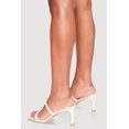 thumbnail image 3 of Women's Double Band Open Toe Mid Heels, 3 of 3