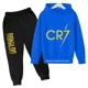 thumbnail image 4 of Cristiano Ronaldo CR7 Cosplay Disfraces Niños Fútbol Idol Sudadera con capucha Pantalones Niños Niños Alta Calidad Tops Niñas Conjuntos de ropa, 4 of 5
