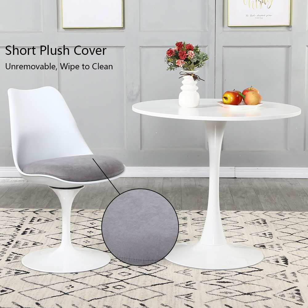 Buy Surmoby Dining Room Table Set for 2,Round Kitchen Table and Swivel ...