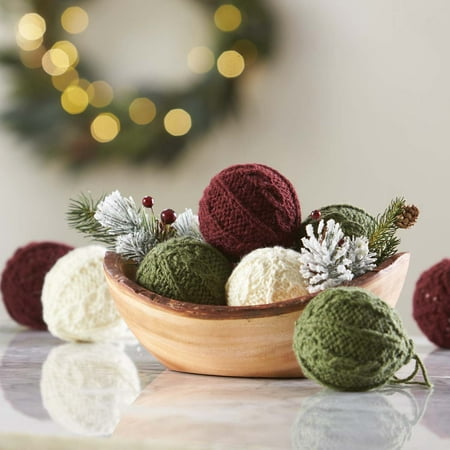 Knitted Cable Patterns - Noel Cable Ornaments Knit Pattern