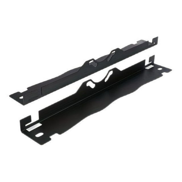 2 placas de hierro para alineación de ruedas de coche, ahorra espacio para mediciones precisas con ranura única y cinta para mantenimiento automático. Negro