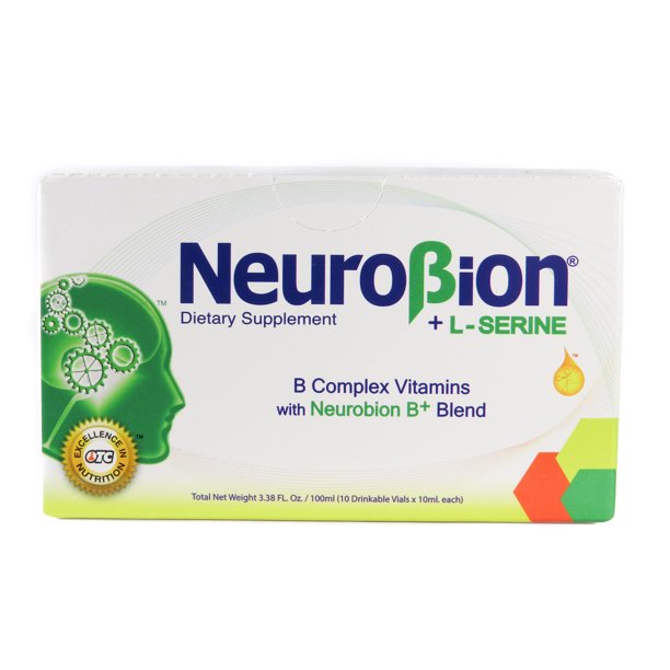 Neurobion Plus L Serine Vitamin B Complex 10 Drinkable Vials Energy