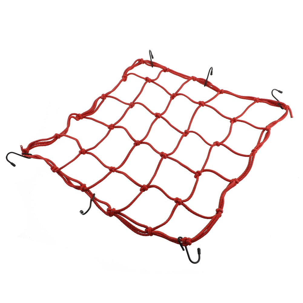 bike Carrier Cargo Net 16\" *16\" Bicycle 6 Hooks  Mesh Luggage
