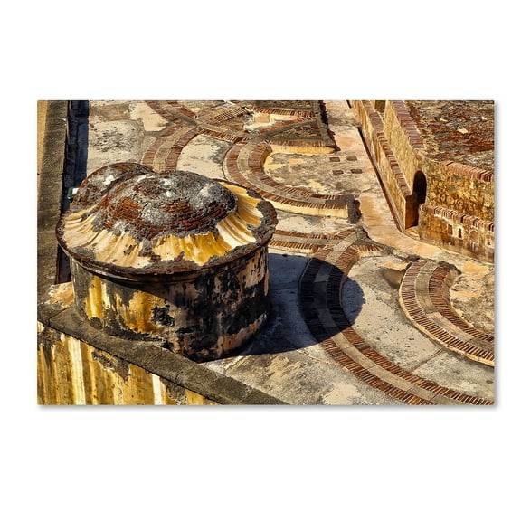 Trademark Fine Art "Castillo de San Felipe del Morro 18" Canvas Art by CATeyes