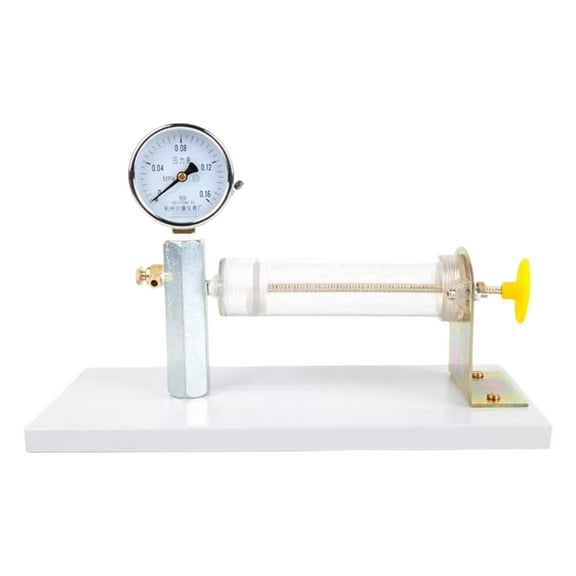 Boyle's Law Demonstrator with Scale Markings Physics Law Experimental Equipment Science Education Tool