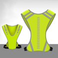 thumbnail image 2 of Langgg Reflective Vest Men Women Night Riding Vest for Outdoor Activities Walking, 2 of 9