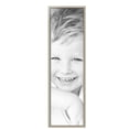 thumbnail image 2 of ArtToFrames 12" x 41" Silver Square with Beads Picture Frame, 12x41 inch Silver Wood Poster Frame (WOM-5286),  Pack, 2 of 8
