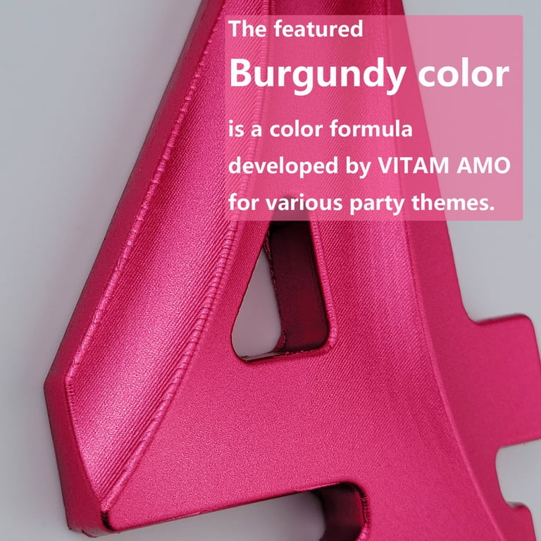 Maroon Color For Number