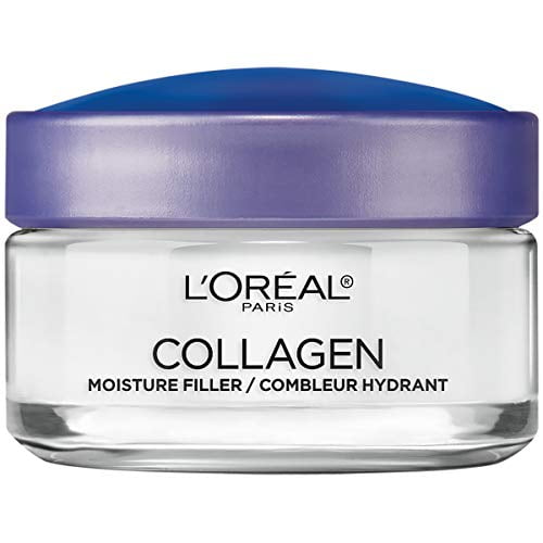 L'Oreal Paris Skincare Collagen Face Moisturizer, Day and Night Cream, Anti-Aging Face, Neck and Chest Cream to smooth skin and reduce wrinkles, 1.7 oz