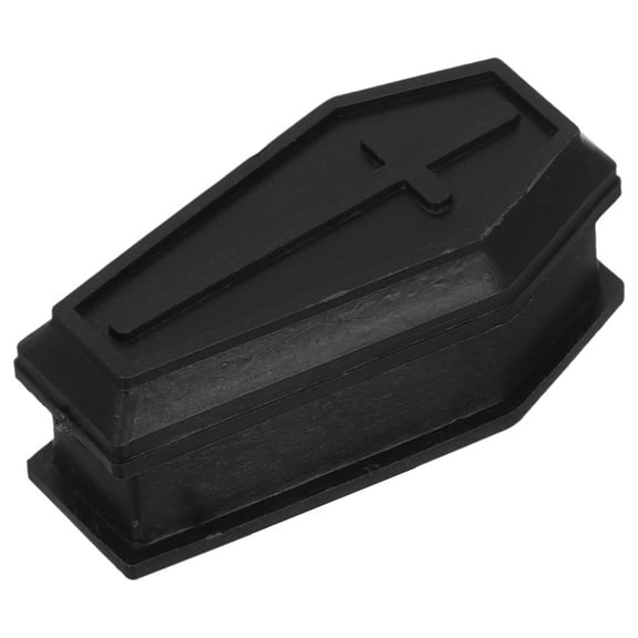 Uonlytech Unfinished Coffin Box Decorations Prop 1Set