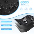 thumbnail image 3 of Funda para frigorífico exterior Dalema 600D impermeable (negra), 3 of 7