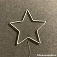 thumbnail image 3 of Glowneon Flashing Star Neon Sign, Star Led Sign, Star Space Kid Room, Restaurant Home Bar Décor, 3 of 4