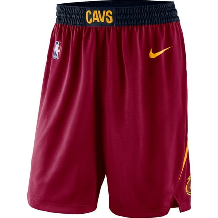 Men's Nike Wine Cleveland Cavaliers Icon Swingman Basketball Shorts