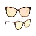 thumbnail image 1 of Lentes de Sol DIFF Becky II Mujer Diseño Oversized Ojo de Gato, 1 of 9