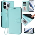 thumbnail image 2 of Funda Cartera GANGXUN para iPhone 16 Pro – Cierre Magnético, Protección RFID, Correa Desmontable, Compatible con Carga Inalámbrica, 2 of 6