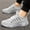 White and Grey, variant on New Seasonal Women'S Casual Shoes with a Comfortable, Stylish, And Minimalist Design., Women Shoes