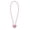 Pink, variant on Long Wire Rope Wishes-Lock for Wedding Anniversary Valentines Day Heart passwords