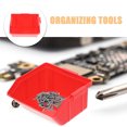 thumbnail image 3 of unbranded 4Ud Caja Organizadora Roja Para Piezas Con Profesional Ideal Para Almacenamiento Y Taller, 3 of 8
