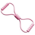 thumbnail image 1 of 8 Word Type Rubber Yoga Band Elastic Belt Tension Rope Resistant Pull Exercise Belt, 1 of 8