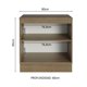 thumbnail image 3 of Gabinete Bajo Almacenamiento Garaje Madesa con Encimera MB, 3 of 5