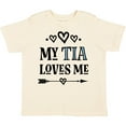thumbnail image 3 of Inktastic My Tia Loves Me Childs Girls Toddler T-Shirt, 3 of 5