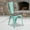 Mint Green, variant on Emma + Oliver Purple Metal Stackable Chair with Wood Seat
