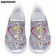 thumbnail image 1 of Doginthehole - Zapatos de enfermería con dibujos animados de color degradado para mujer, calzado informal de malla transpirable para verano, cómodos y planos, 1 of 5