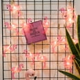 thumbnail image 3 of Labymos 1.5M 10 Lights Pink Flamingo String Light Constant Bright Daily Holiday Party Decorative Fairy, 3 of 8