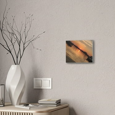 Sunset Slant Canvas Stretched, 0.75
