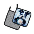 thumbnail image 2 of Carolines Treasures MW1311PTHD Boston Terrier Boston Tuff Paire de Porte-Pot, 2 of 3