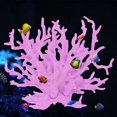 thumbnail image 1 of Uxcell 1 Pack Fake Coral Fish Decorations for Tank, Aquarium Coral Decor [Púrpura, 5.91'' x 2.17'' x 4.72'', L x A x H], 1 of 7