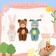 thumbnail image 2 of Set de minimuñecas YoYoExment de 10 cm con ropa de animales, 6 unidades, 2 of 7