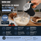 thumbnail image 2 of Batidora de Mano Better Chef Eléctrica 5 Velocidades Acero Inoxidable Compacta y Ligera 150 W, 2 of 9