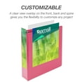 thumbnail image 2 of Samsill Earth's Choice Durable 2" Round Ring View Binders, Pink 2 Pack, 2 of 7