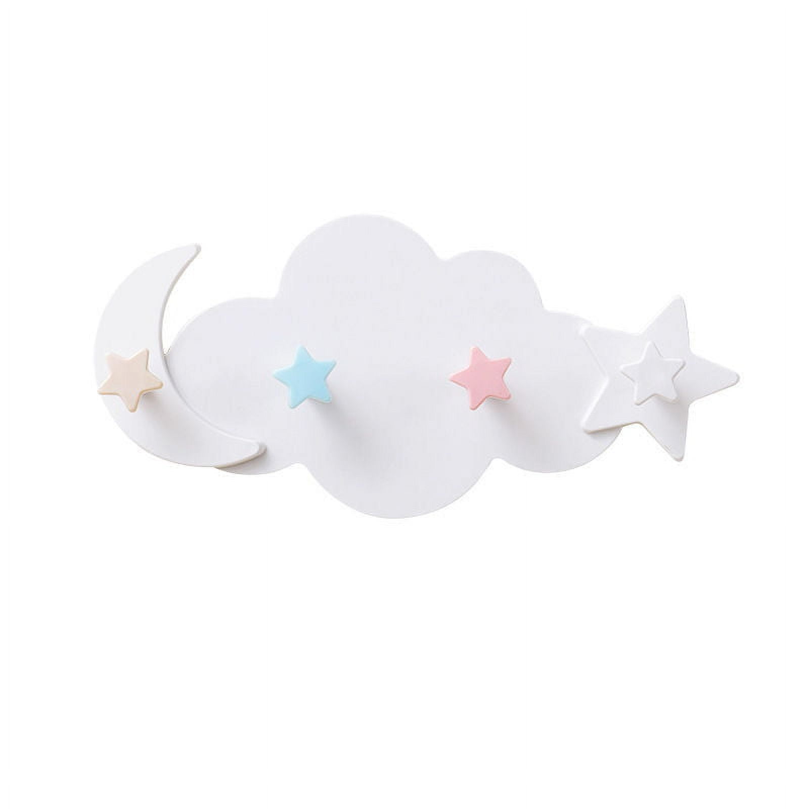 Cloud Wall Key Holder Strong Stickiness Wall Mounted Cute Shape