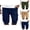 Navy, variant on Men Simple Workwear Multi Bag Shorts - Solid Basic Design Large Capacity Pocket Five Point Pants, Street Workwear Style Mens Shorts For Travel Hiking & Daily Outfit Matching Look