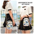thumbnail image 6 of FORMRS Crossbody Bag for Women Quilted Travel Shoulder Cell Phone Purse with Chain Strap Handbag, Dinosaur Pattern, 6 of 7