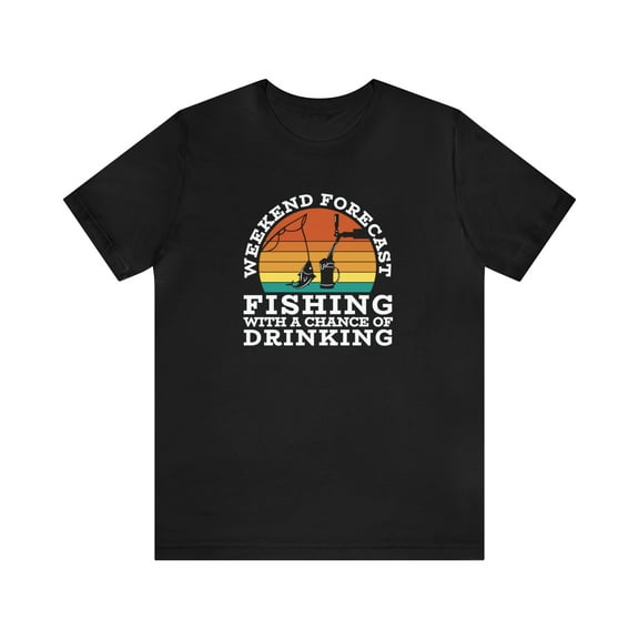Men's Fishing Shirt, Fishing Drinking Shirt
