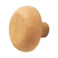 thumbnail image 4 of Perchero de madera montado en la pared, perilla para cajón de tocador, percha decorativa para bolsos, percha para abrigos, percha para toallas de redondo, 4 of 9