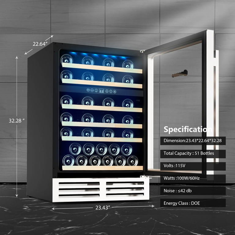 Kalamera 46 bottle dual zone deals