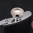 thumbnail image 3 of Matte Black Pocket Liquor Whiskey Hip Flask With Funnel And Premium Box - Stainless Steel And Leak Proof, 3 of 5
