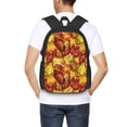 thumbnail image 4 of Balery Autumn Mosaic Maple Leaves Mochila para hombre y mujer - Tela Oxford 600D resistente - Gran capacidad, resistente al agua, ideal para la escuela, viajes y senderismo, 4 of 6