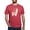 Heather Red, variant on CafePress - EASTER ALPACHA T Shirt - Mens Tri-blend T-Shirt