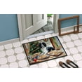 thumbnail image 3 of Carolines Treasures DAC3789MAT 18 x 27 in.  English Springer Spaniel Christmas Cookies Doormat, 3 of 6