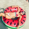 thumbnail image 2 of Diversión acuática de verano, flotadores inflables para piscina, seguros para niños, no tóxicos, válvula de aire a prueba de fugas, diseño exquisito y lindo, decoraciones de frutas, material, 2 of 5