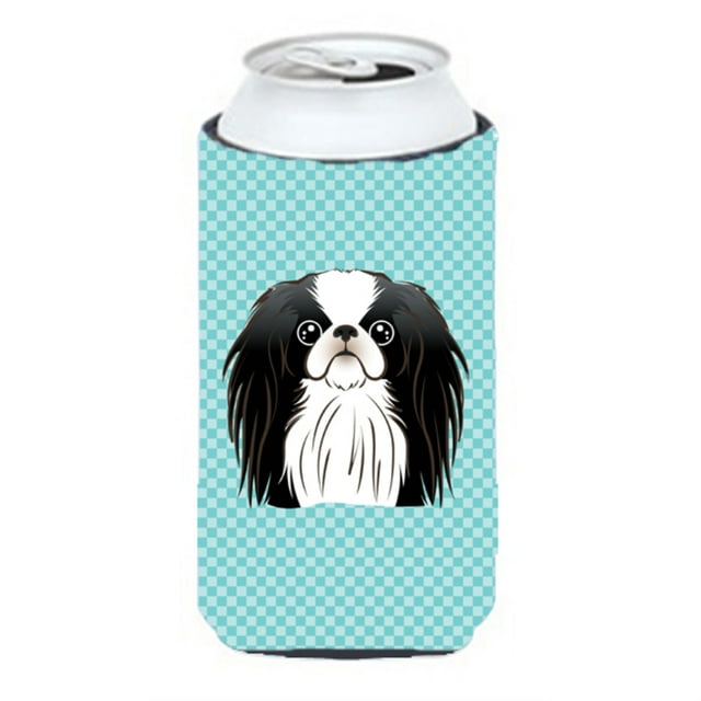 Tablero de ajedrez azul japonés Chin Tall Boy Beverage Insulator Hugger BB1168TBC Caroline's Treasures BB1168TBC