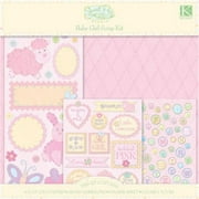 K&Company Sweet Pea Baby Girl Stationary Kit