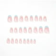 thumbnail image 4 of 24pcs Press On False Nails Fake Nail Salon Full Cover Design for Women Girls Beauty Pointed Squared Almond Coffin, 4 of 9